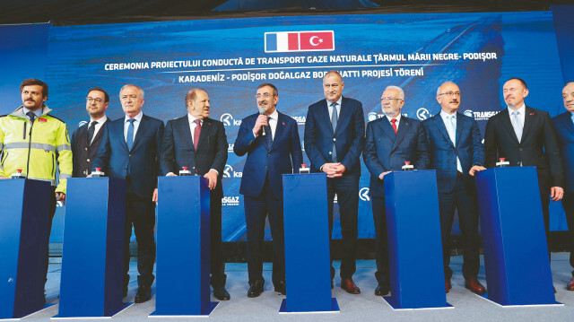 Avrupa’nın en büyük gaz hattına Türk eli değdi