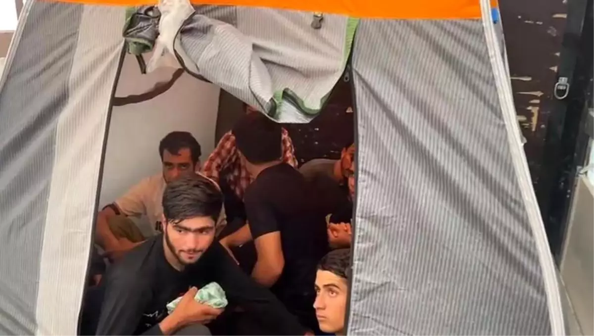 amasyada 17 kacak gocmen yakalandi yFO62hIs