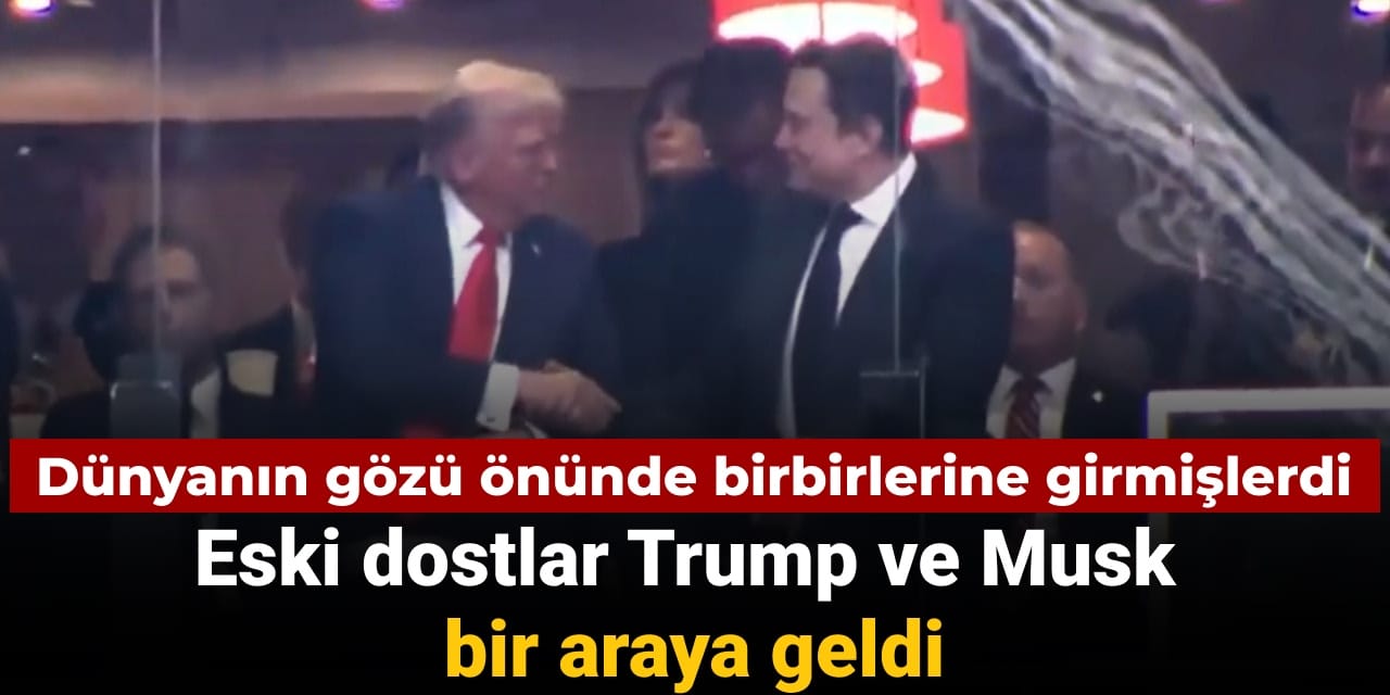 dunyanin onunde birbirlerine girmislerdi eski dostlar trump ve musk bir araya geldi qQbWRYpu