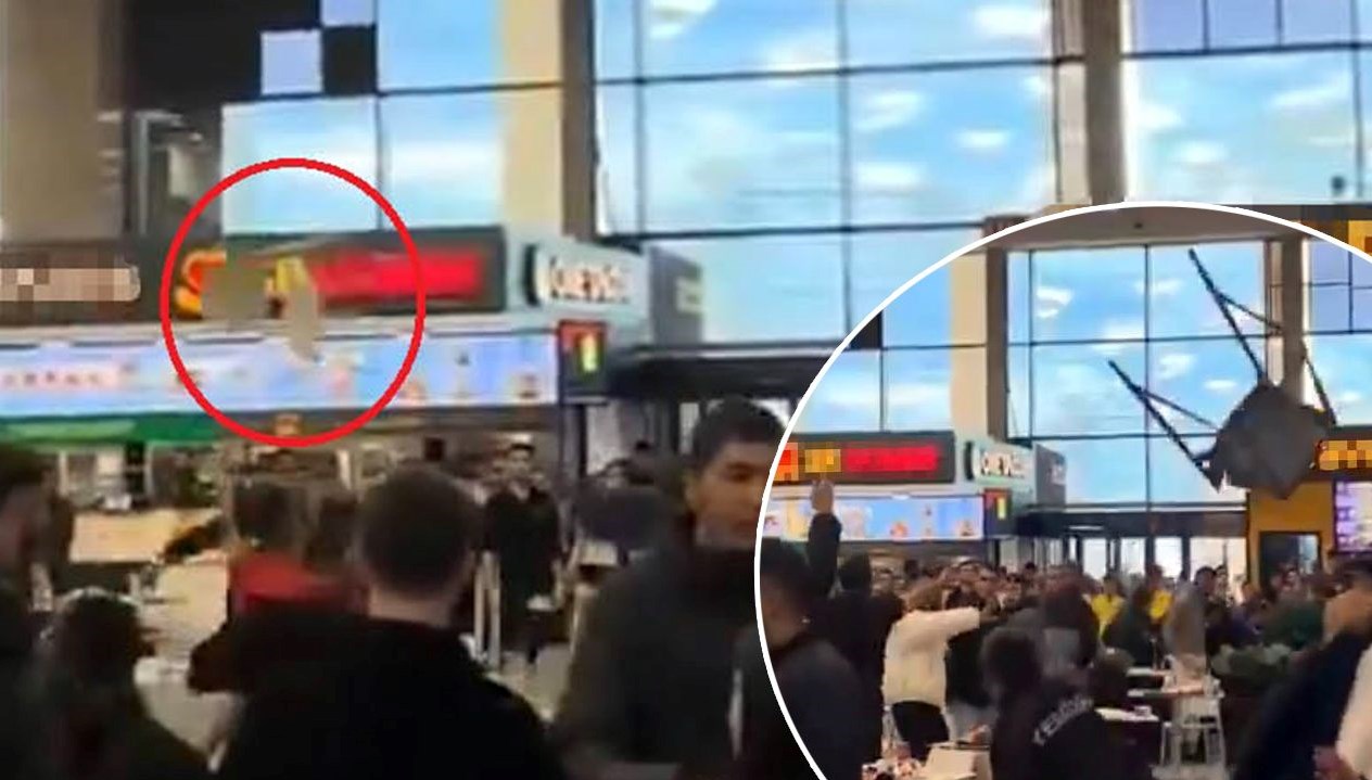 avmde yemek kati karisti sandalyeler havada ucustu 19faQB9K.jpg